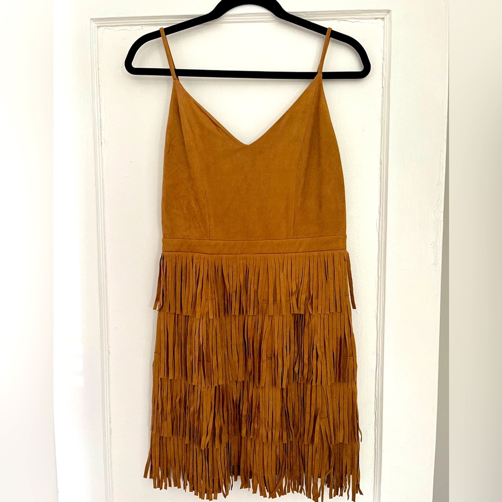 Dress! Suede fringe.